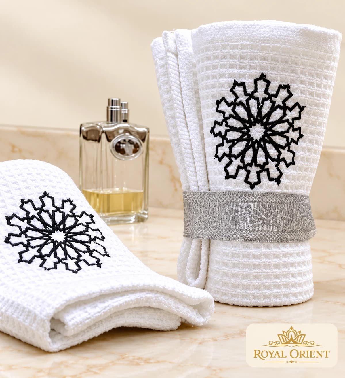 Embroidered Bath Linen