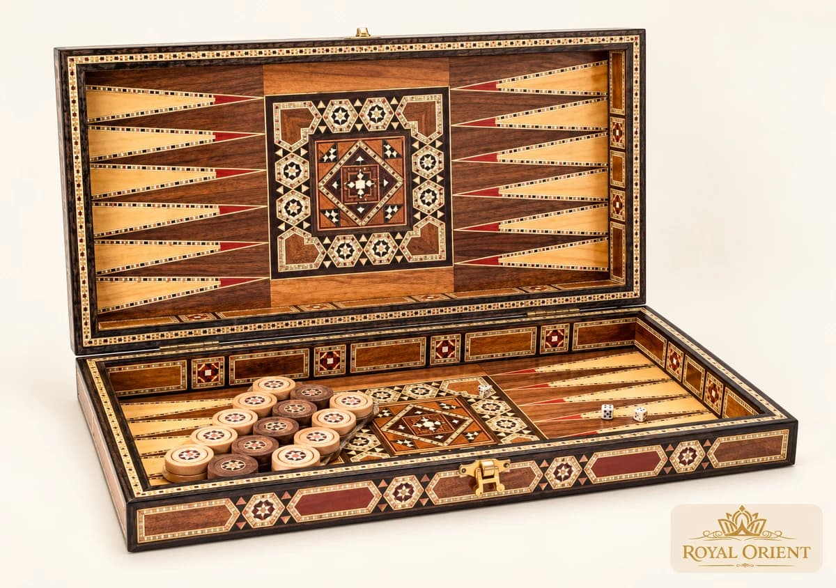 Wooden Backgammon